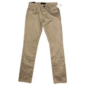 NWT J Brand Kane Straight Double Weave Twill Tan Pants 30X33